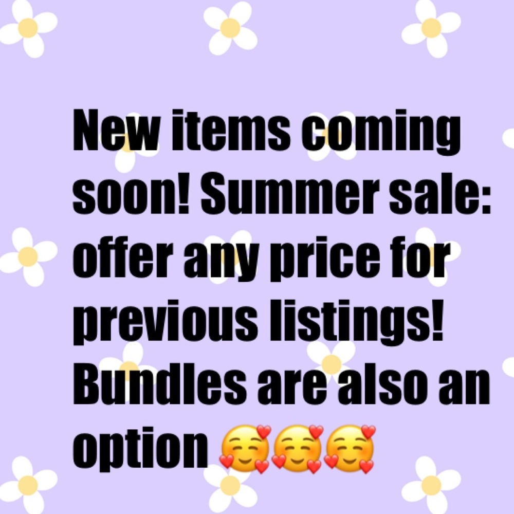 Summer sale!